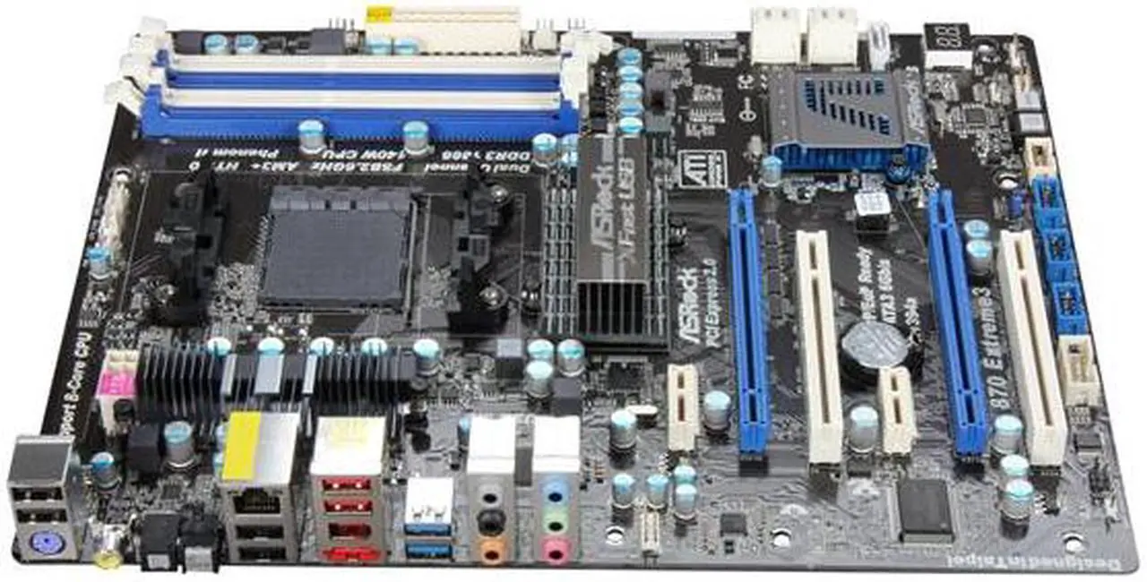 Alt view image 2 of 4 - ASRock 870 Extreme3 R2.0 AM3+ AMD 870 USB 3.0 ATX AMD Motherboard