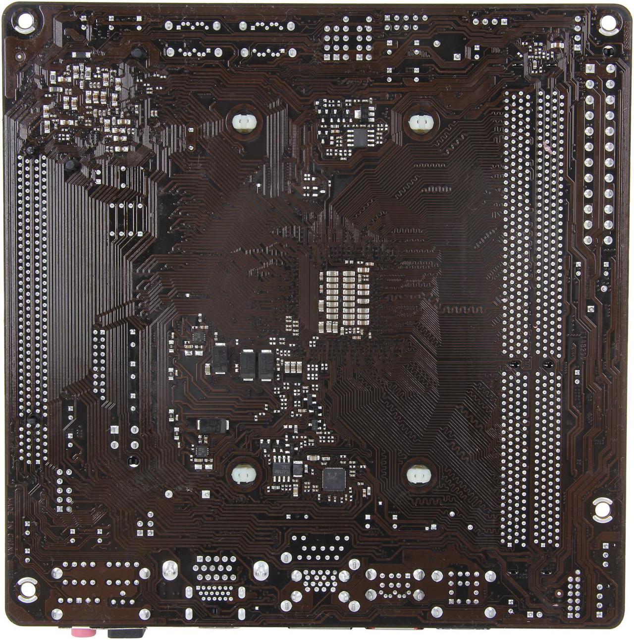 Alt view image 4 of 5 - ASRock FM2A75M-ITX FM2 AMD A75 (Hudson D3) SATA 6Gb/s USB 3.0 HDMI Mini ITX AMD Motherboard