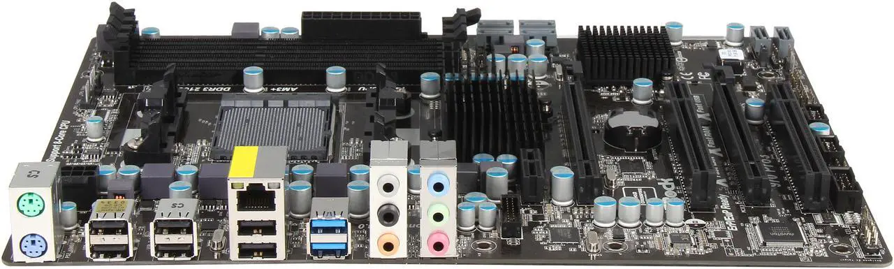 Alt view image 2 of 5 - ASRock 970 PRO3 R2.0 AM3+/AM3 AMD 970 USB 3.0 ATX AMD Motherboard with UEFI BIOS
