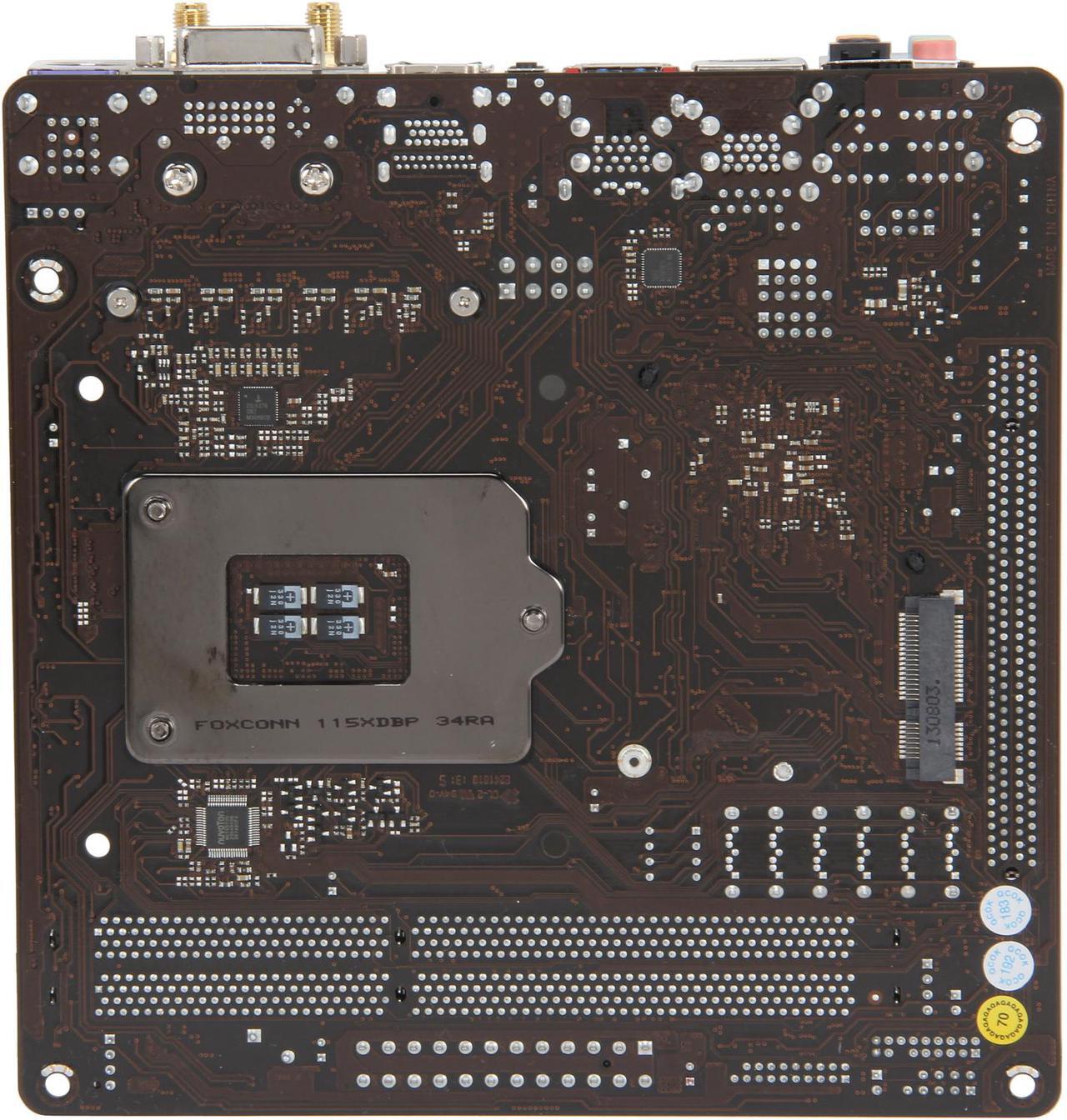 Alt view image 5 of 5 - ASRock Z87E-ITX LGA 1150 Intel Z87 HDMI USB 3.0 Mini ITX Intel I217V Lan 802.11ac WiFi Intel Motherboard