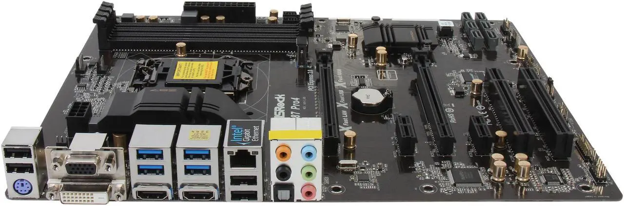 Alt view image 2 of 5 - ASRock Z87 PRO4 LGA 1150 Intel Z87 HDMI USB 3.0 ATX Intel Motherboard
