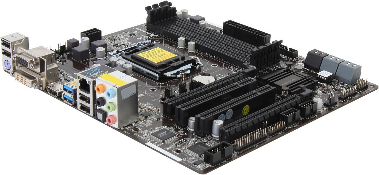 Main image of ASRock B85M Pro4 LGA 1150 Intel B85 HDMI SATA 6Gb/s USB 3.0 Micro ATX Intel Motherboard