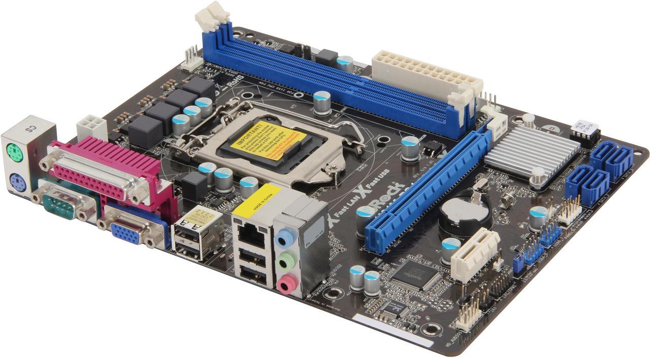 ASRock H61M-PS4 LGA 1155 Intel H61 Micro ATX Intel Motherboard