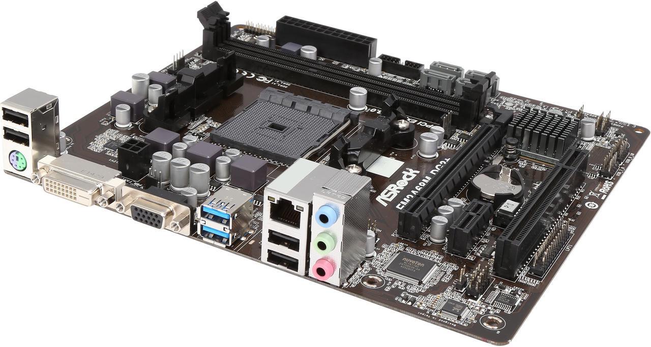 Main image of ASRock FM2A68M-DG3+ FM2+ / FM2 AMD A68H FCH (Bolton D2H) SATA 6Gb/s USB 3.0 Micro ATX AMD Motherboard
