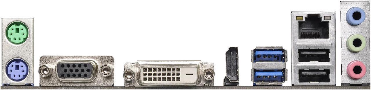 Alt view image 2 of 7 - ASRock J3455M Intel Quad-Core Celeron Processor J3455 (up to 2.3 GHz) Micro ATX Motherboard / CPU Combo
