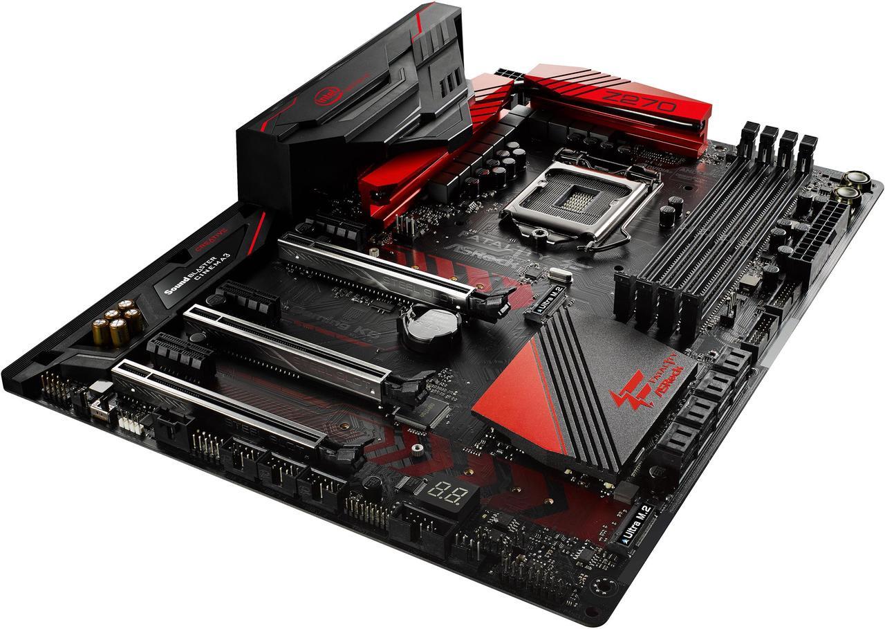 Alt view image 2 of 7 - ASRock Fatal1ty Z270 Gaming K6 LGA 1151 Intel Z270 HDMI USB 3.1 ATX Motherboards - Intel
