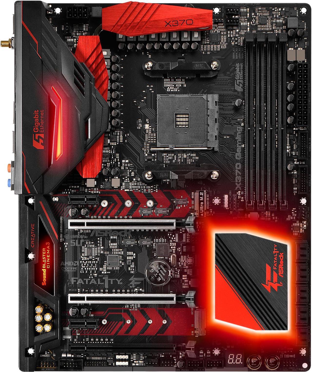 Main image of ASRock Fatal1ty X370 Professional Gaming AM4 AMD Promontory X370 ATX AMD Motherboard