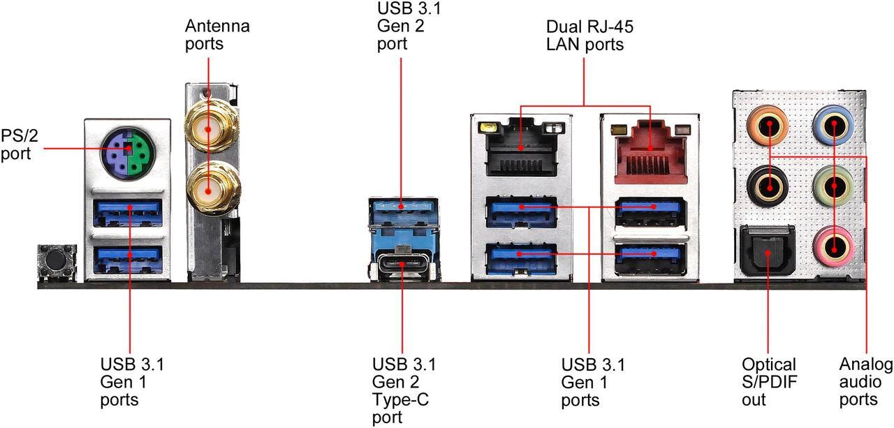 Alt view image 8 of 10 - ASRock Fatal1ty X370 Professional Gaming AM4 AMD Promontory X370 ATX AMD Motherboard