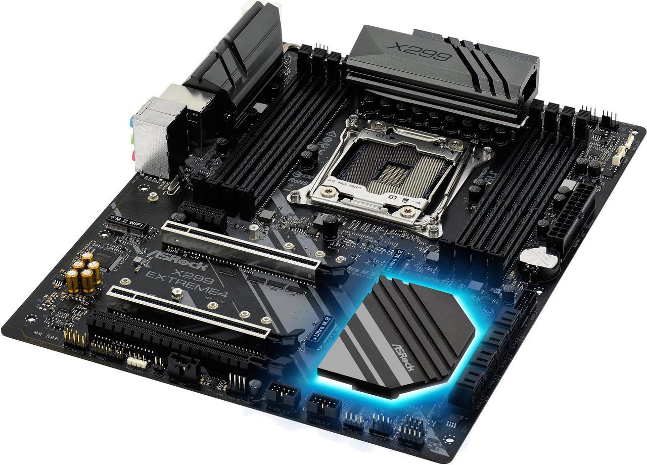 ASRock X299 EXTREME4 LGA 2066 Intel X299 SATA 6Gb/s USB 3.1 ATX Intel Motherboard