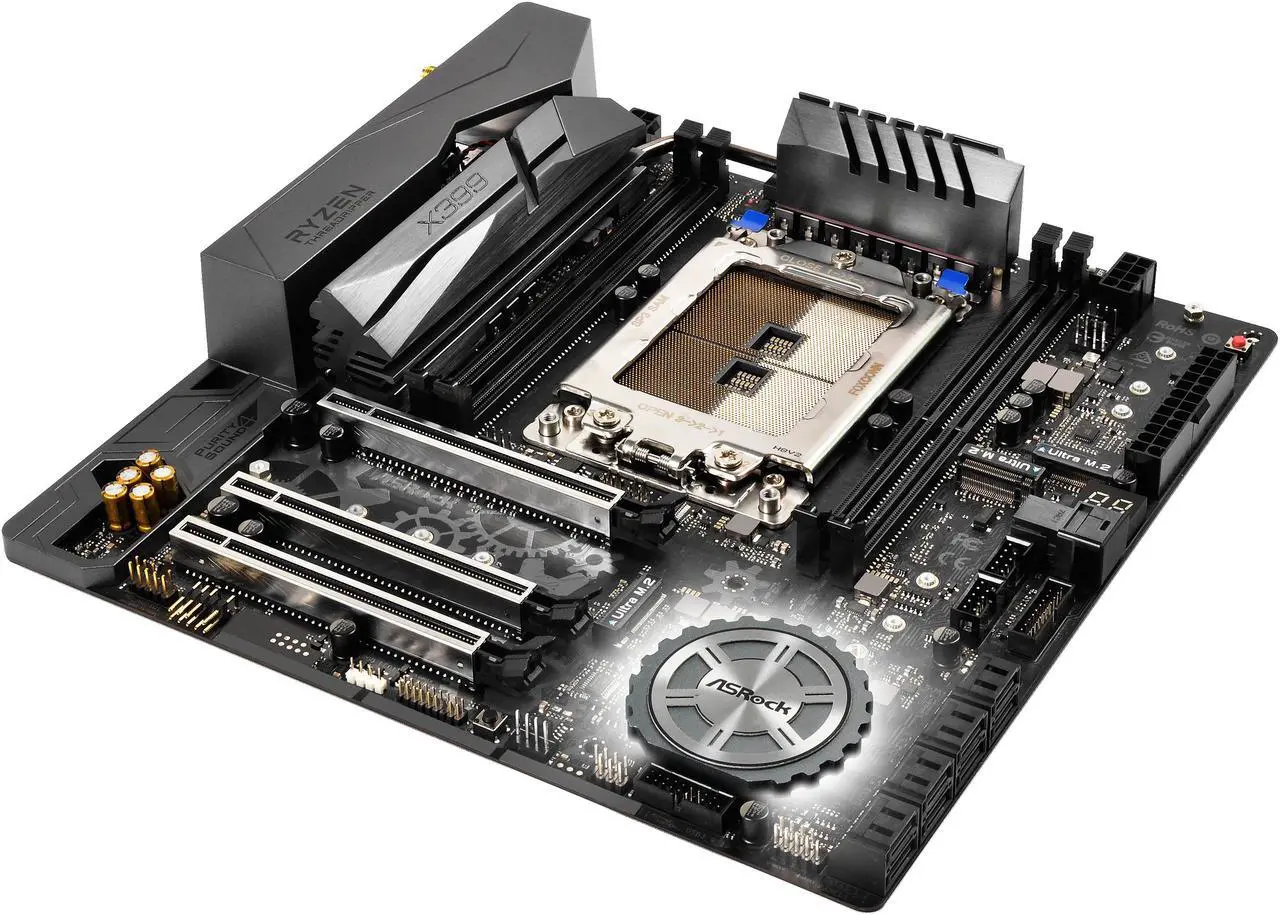 Main image of ASRock X399M TAICHI sTR4 AMD X399 Micro ATX AMD Motherboard
