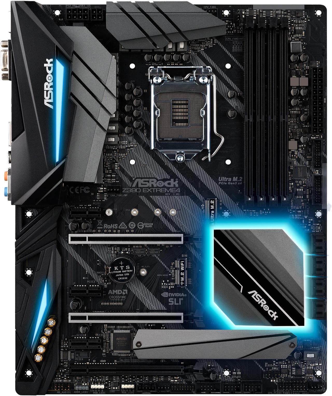 Main image of ASRock Z390 Extreme4 LGA 1151 (300 Series) Intel Z390 HDMI SATA 6Gb/s USB 3.1 ATX Intel Motherboard