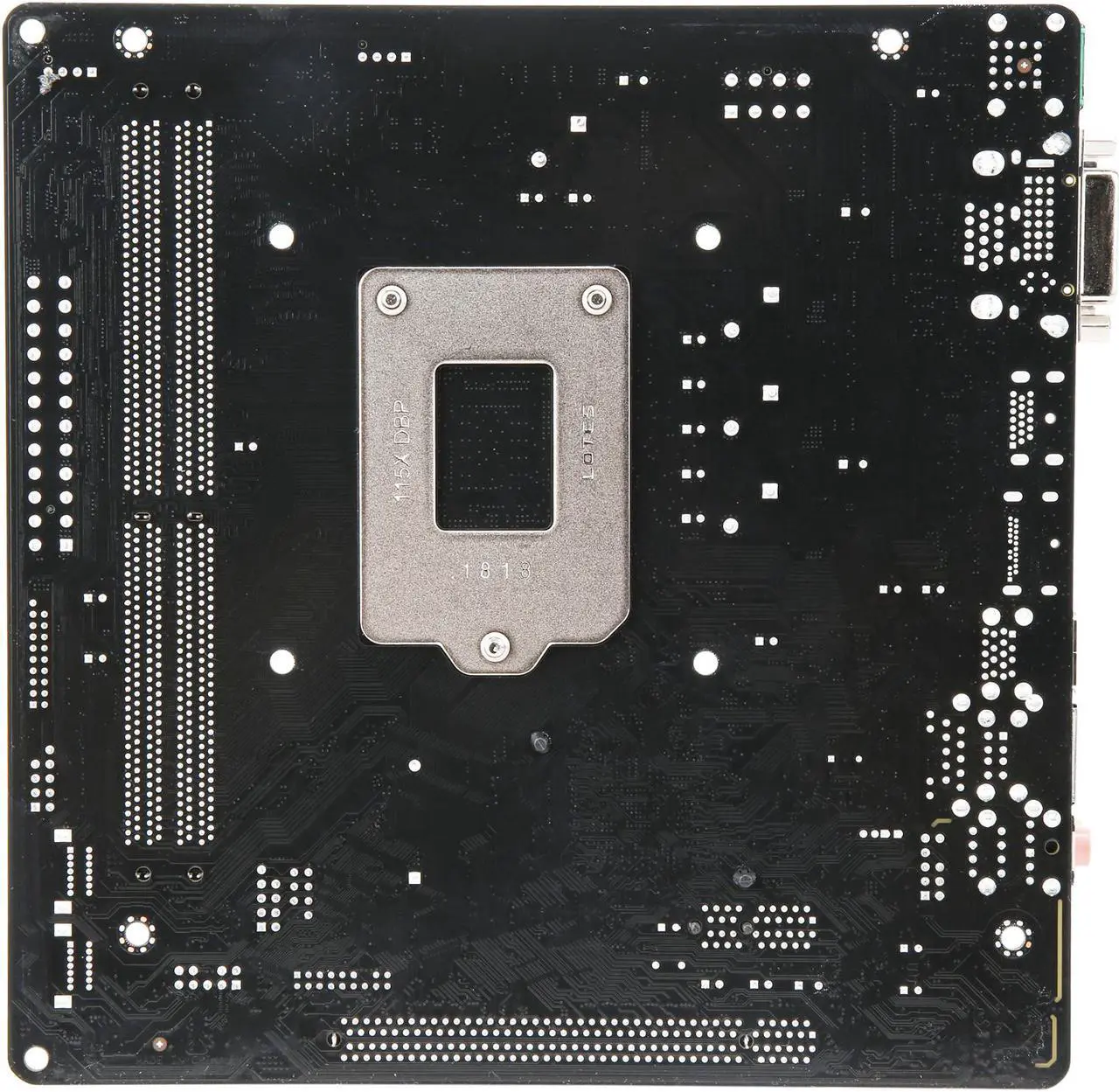 Alt view image 6 of 6 - ASRock H310CM-DVS LGA 1151 (300 Series) Intel H310 USB 3.1 Micro ATX Intel Motherboard