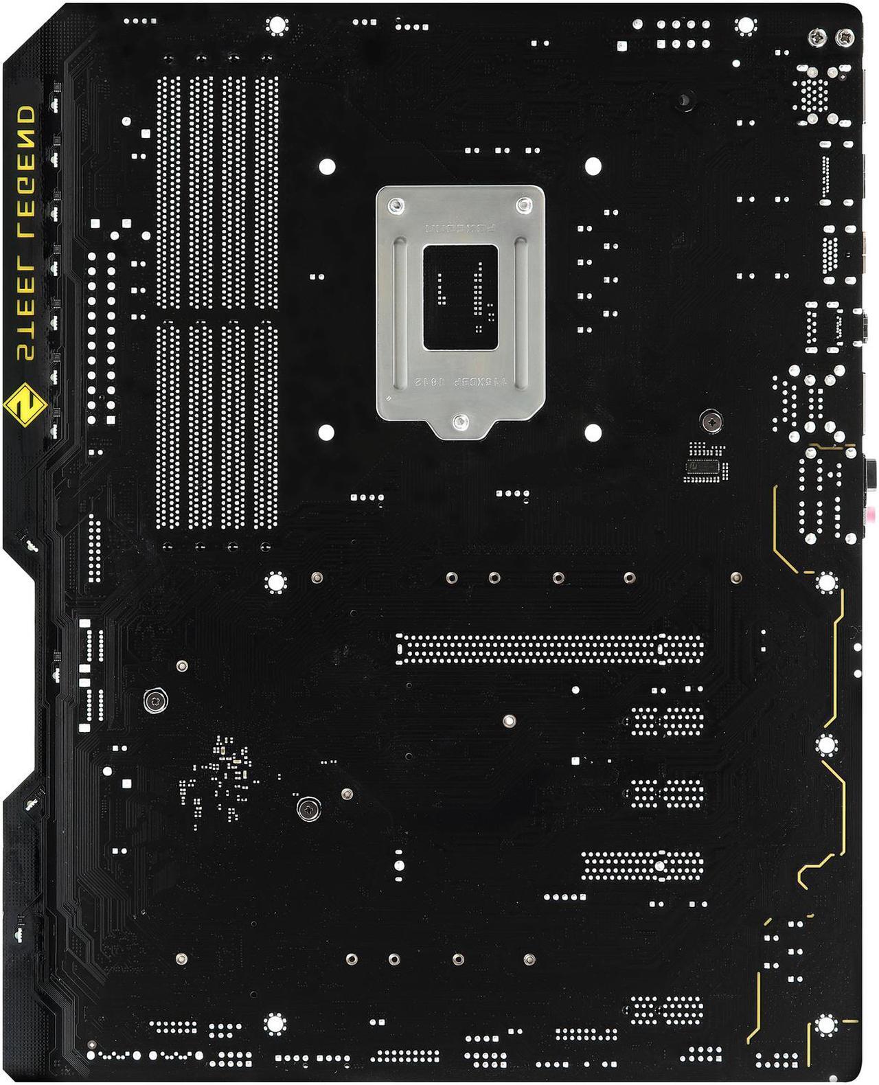 Alt view image 5 of 10 - ASRock Z390 STEEL LEGEND LGA 1151 (300 Series) Intel Z390 ATX Intel Motherboard