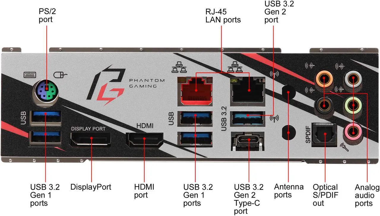 Alt view image 9 of 10 - ASRock Z390 PHANTOM GAMING 7 LGA 1151 (300 Series) Intel Z390 ATX Intel Motherboard