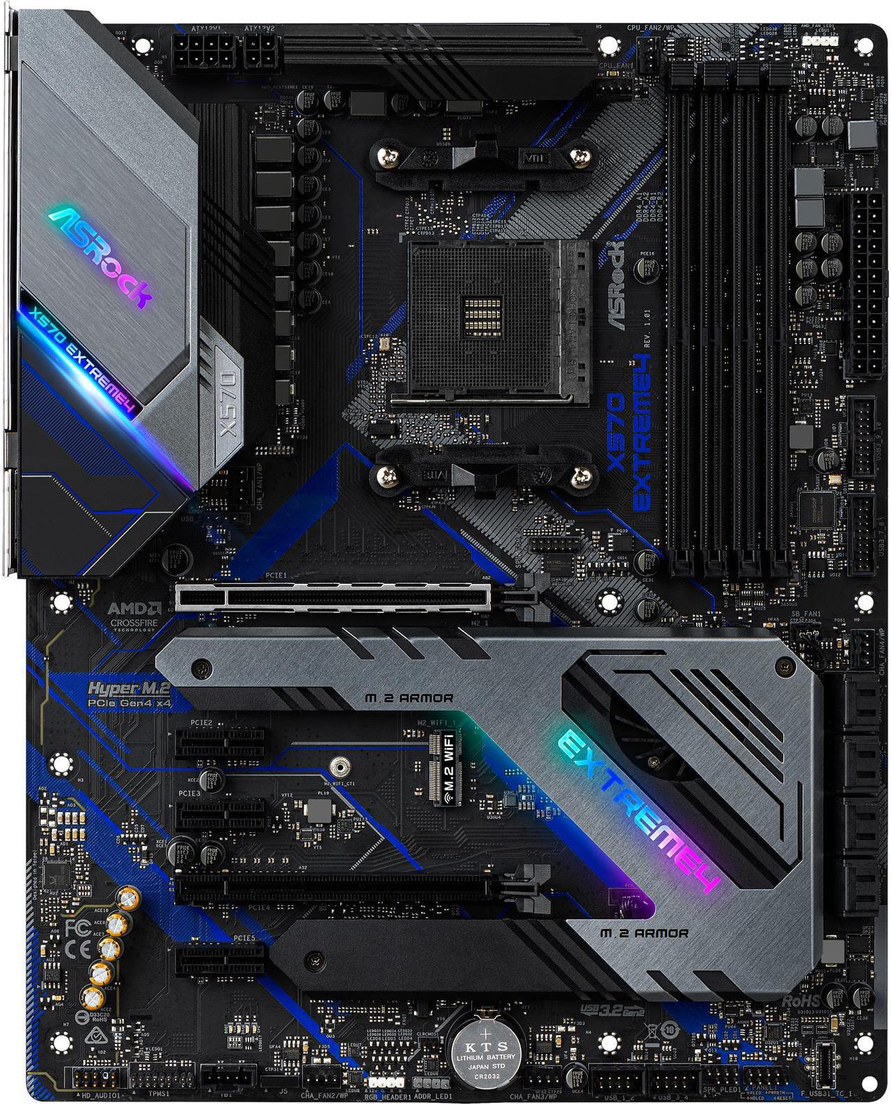 ASRock X570 EXTREME4 AM4 AMD X570 SATA 6Gb/s ATX AMD Motherboard