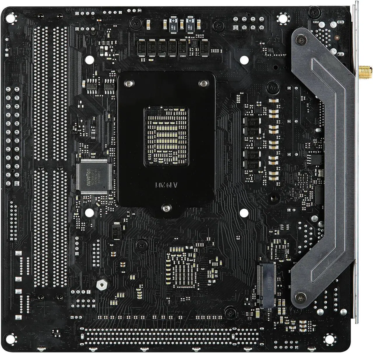 Alt view image 8 of 9 - ASRock X570 PHANTOM GAMING-ITX/TB3 Mini ITX Thunderbolt 3 AMD Motherboard