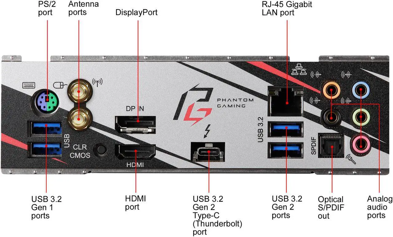 Alt view image 7 of 9 - ASRock X570 PHANTOM GAMING-ITX/TB3 Mini ITX Thunderbolt 3 AMD Motherboard