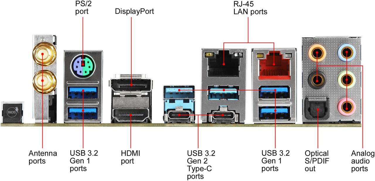 Alt view image 9 of 10 - ASRock X570 CREATOR AM4 AMD X570 SATA 6Gb/s ATX AMD Motherboard