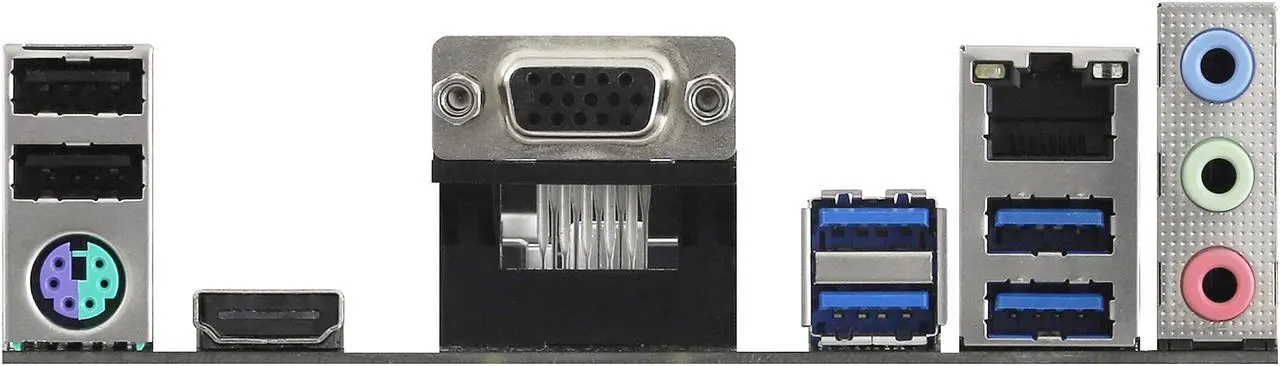 Alt view image 3 of 3 - ASRock A520M-HVS AM4 AMD A520 SATA 6Gb/s Micro ATX AMD Motherboard