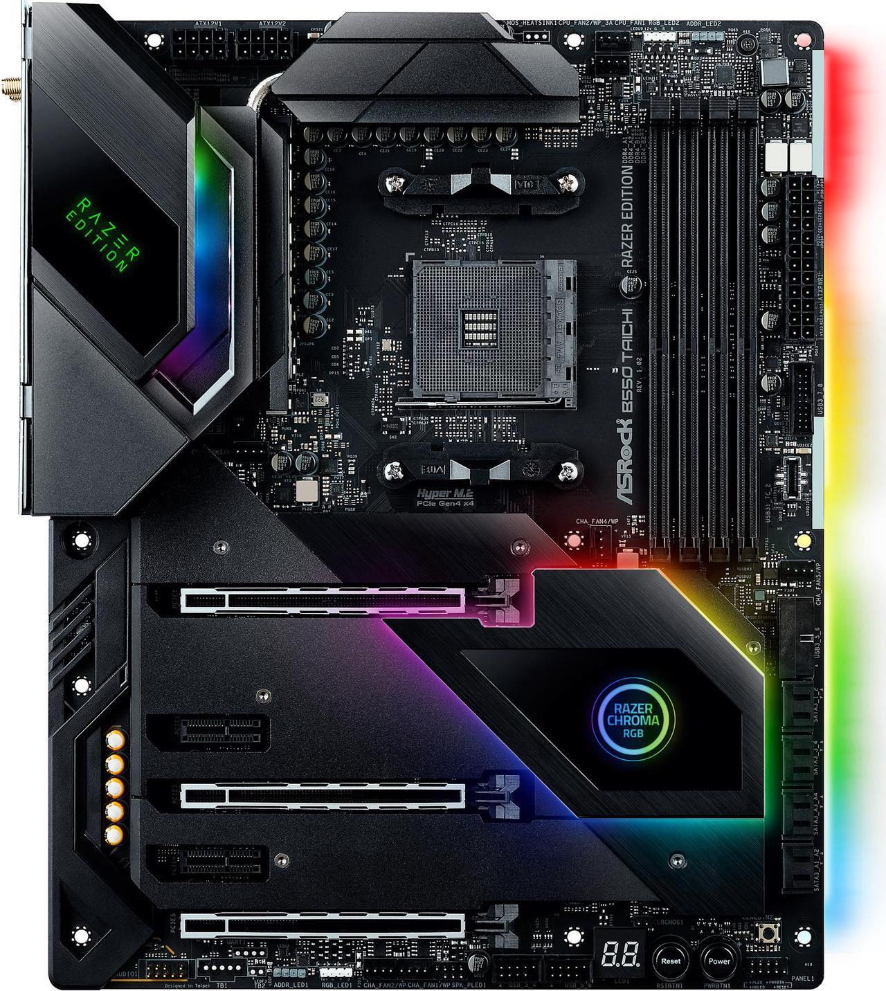 Main image of ASRock B550 TAICHI RAZER Edition AM4 AMD B550 ATX AMD Motherboard