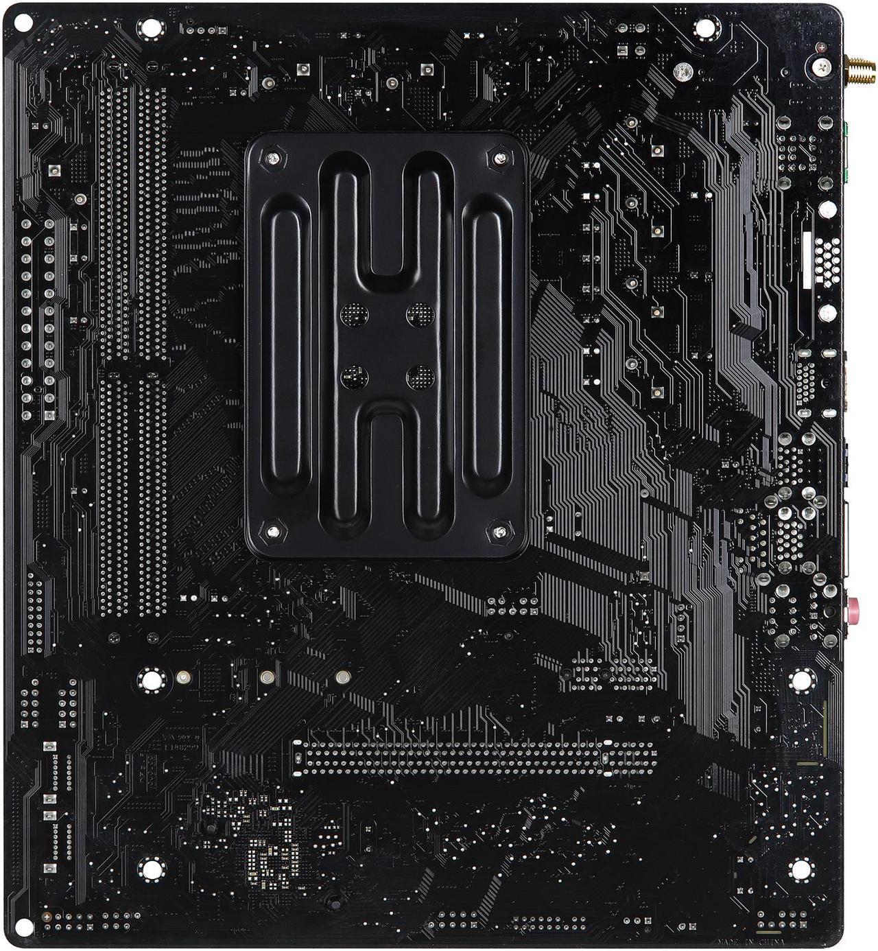 Alt view image 6 of 9 - ASRock A320M/AC AM4 AMD A320 Micro ATX AMD Motherboard