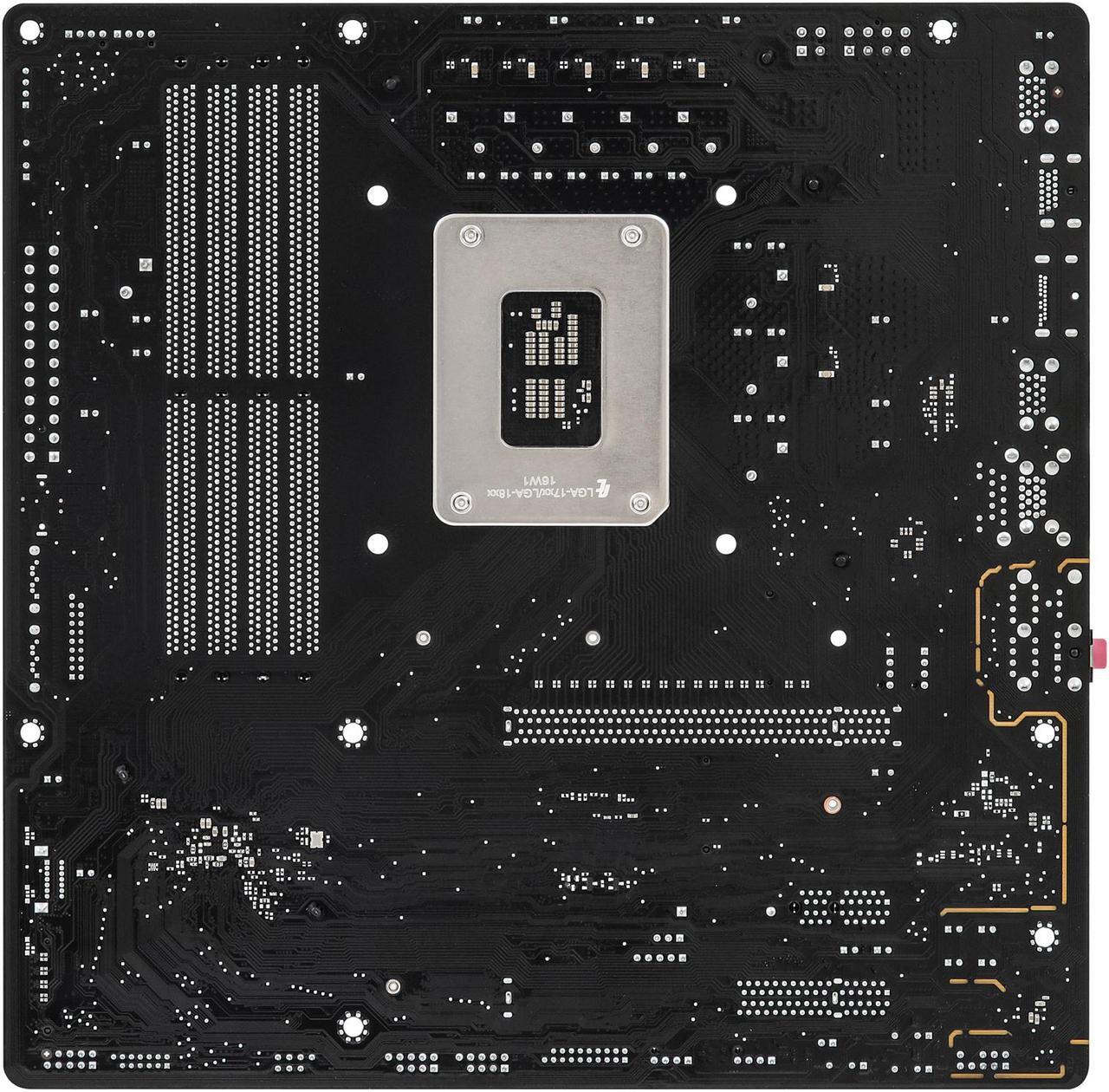 Alt view image 7 of 9 - ASRock Z690M Phantom Gaming 4 LGA 1700 (14th,13th,12th Gen) Intel Z690 SATA 6Gb/s DDR4 Micro ATX Intel Motherboard