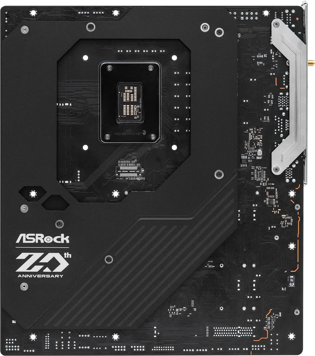 Alt view image 5 of 7 - ASRock Z790 TAICHI CARRARA LGA1700 (14th,13th,12th Gen) EATX Mainboard, 4 slots DDR5, 2 PCIE 5.0 x16, 5 M.2 slots, 2.5Gb Lan, WIFI 6E, 5.1 audio ALC4082, Optical SPDIF port, 2 USB4 Thunderbolt Type-C, 24+1+2 Power Phase