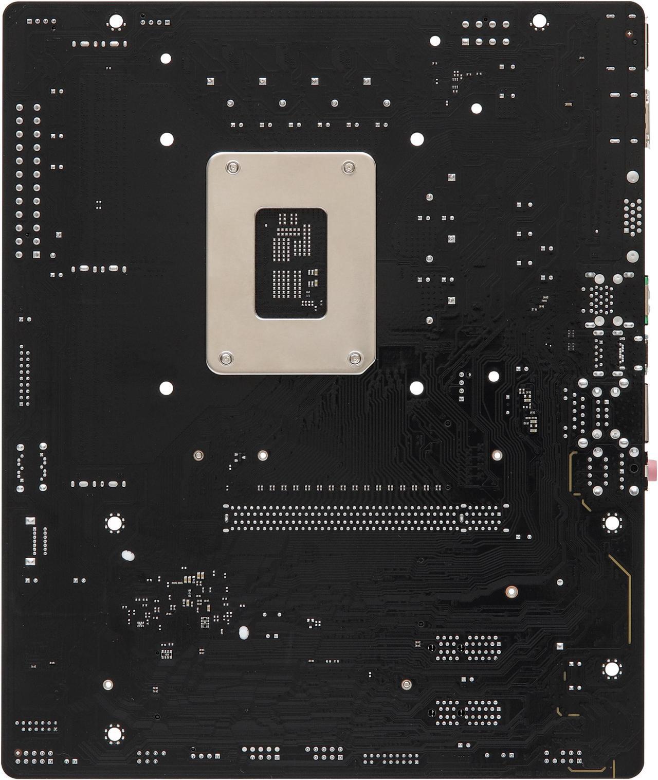 Alt view image 5 of 6 - ASRock B760M-H/M.2 LGA 1700 Intel B760 SATA 6Gb/s Micro ATX Motherboard