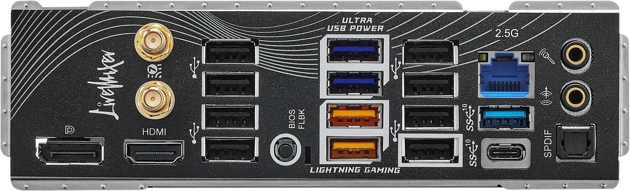 Alt view image 7 of 8 - ASRock B850 Live Mixer WiFi AM5 AMD B850 ATX Motherboard