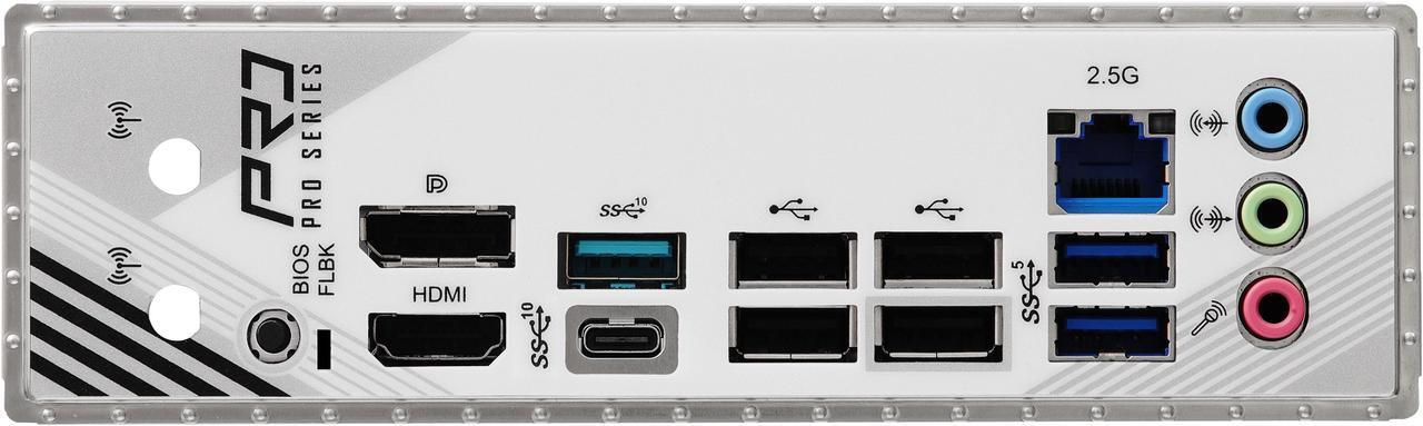 Alt view image 4 of 8 - ASRock B850M Pro RS AM5 AMD B850 Micro ATX Motherboard