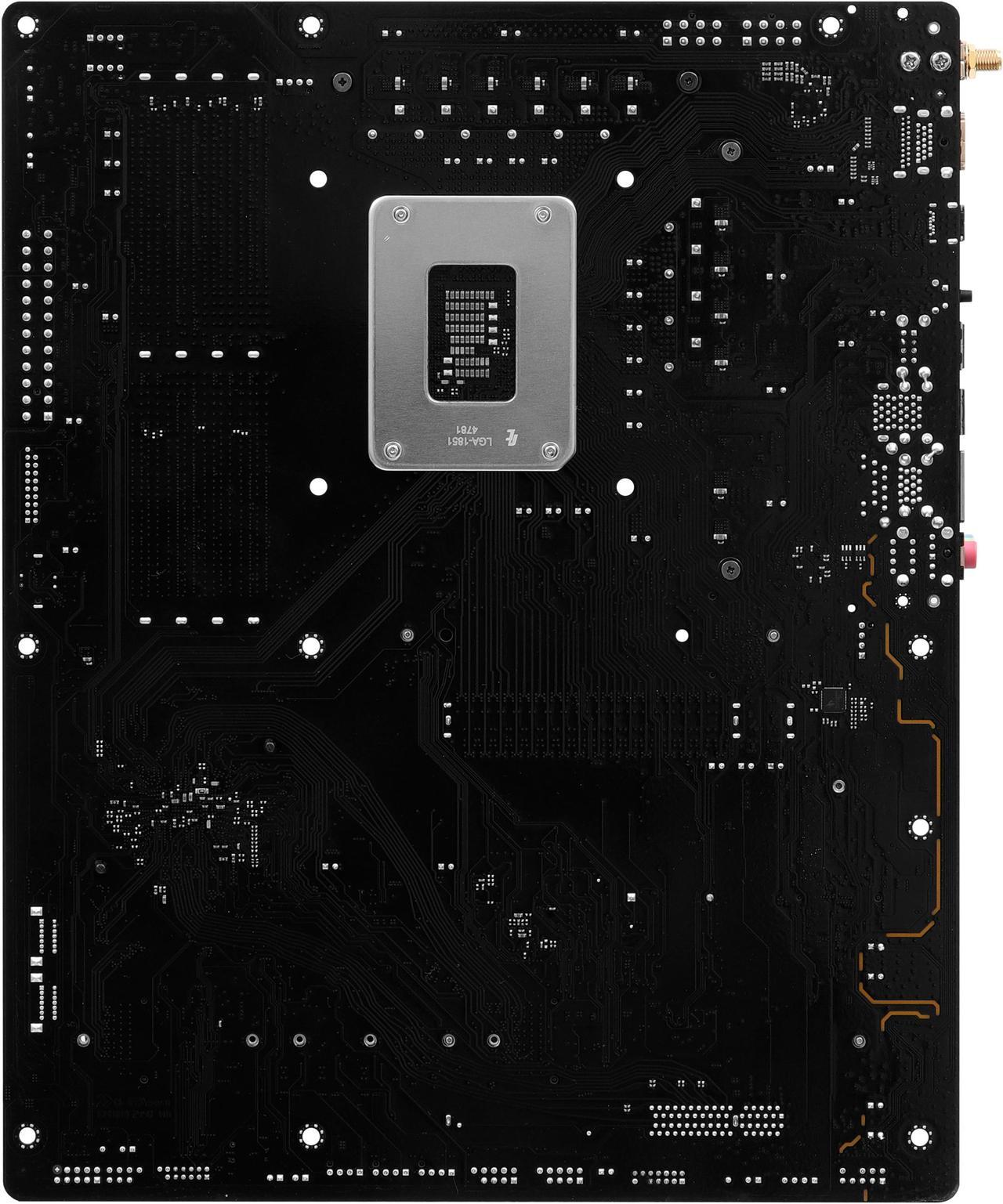 Alt view image 6 of 8 - ASRock B860 Pro-A WiFi LGA 1851 Intel B860 SATA 6Gb/s DDR5 Intel Core Ultra ATX Motherboard