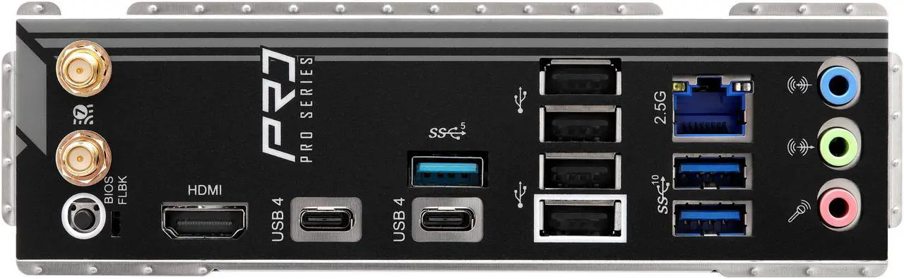 Alt view image 2 of 8 - Asrock X870 Pro-A WIFI AM5 AMD X870 ATX Motherboard