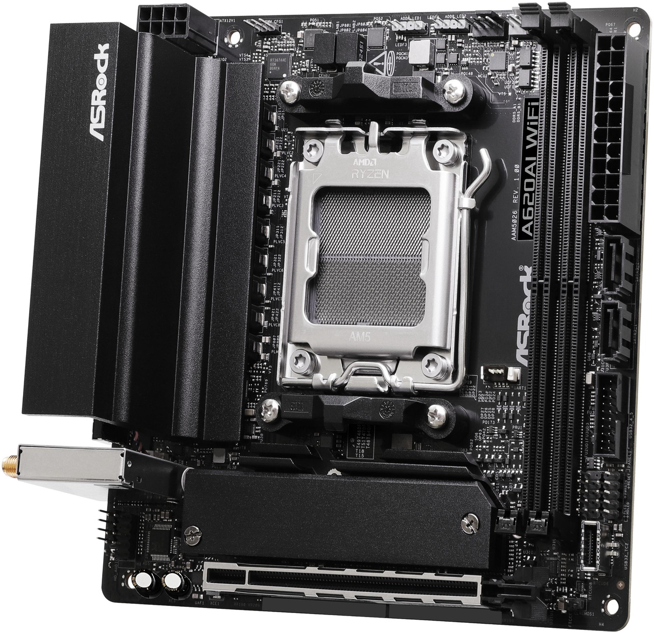 Open Box: ASRock A620AI WiFi AM5 Mini ITX Motherboard - Newegg.com - Refurbished condition - Image 9