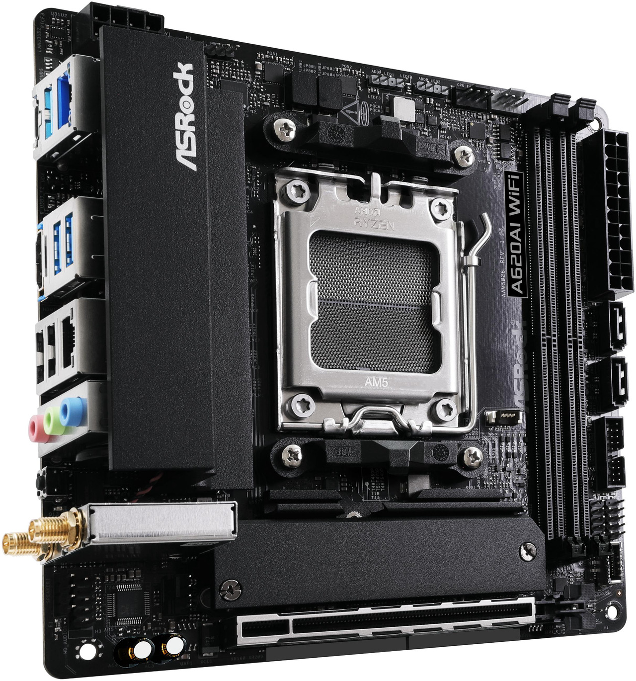 Open Box: ASRock A620AI WiFi AM5 Mini ITX Motherboard - Newegg.com - Refurbished condition - Image 10
