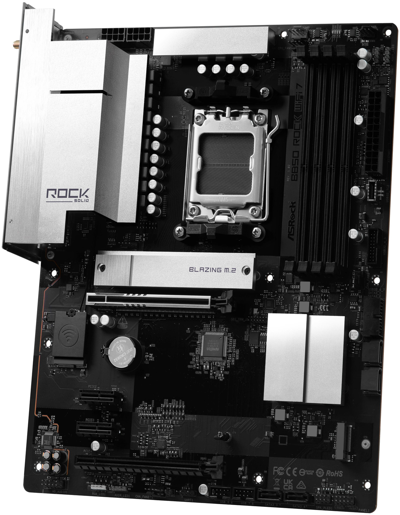 Open Box: Asrock AMD B850 Rock WiFi 7 AM5 ATX Motherboards - Newegg.com - Open Box condition - Image 13