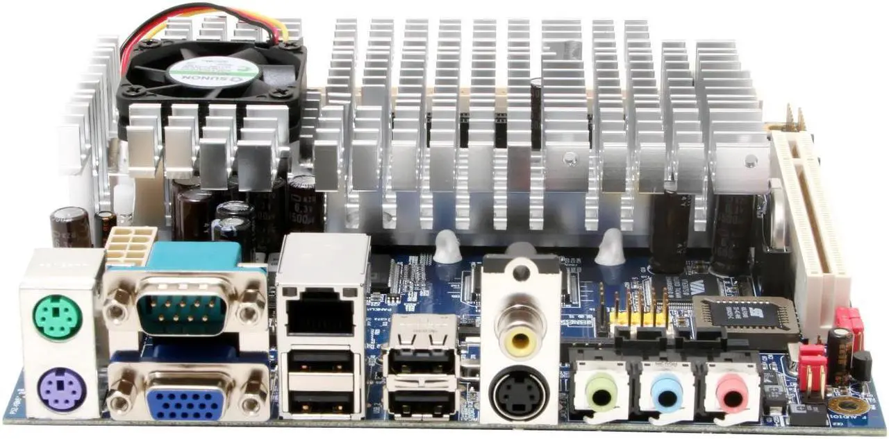 Alt view image 2 of 5 - VIA EPIA-EN15000G 1.5GHz VIA C7 nanoBGA2 Embedded Processor VIA CN700 Mini ITX Motherboard / CPU Combo