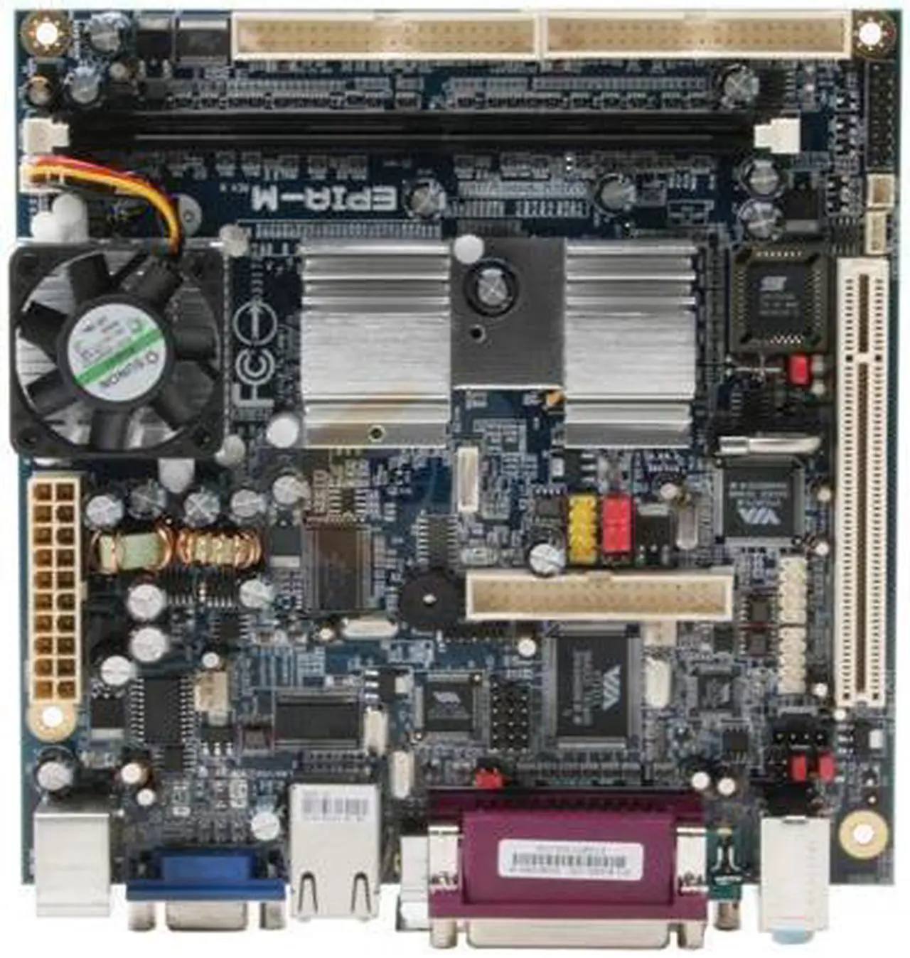 Alt view image 3 of 7 - VIA / VPSD EPIA-M10000G VIA C3 / VIA Eden EBGA 1GHz processor VIA CLE266 Mini ITX Motherboard / CPU Combo