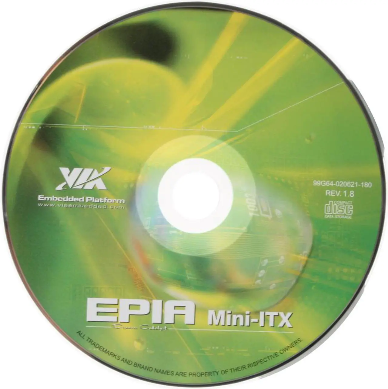 Alt view image 6 of 7 - VIA / VPSD EPIA-M10000G VIA C3 / VIA Eden EBGA 1GHz processor VIA CLE266 Mini ITX Motherboard / CPU Combo