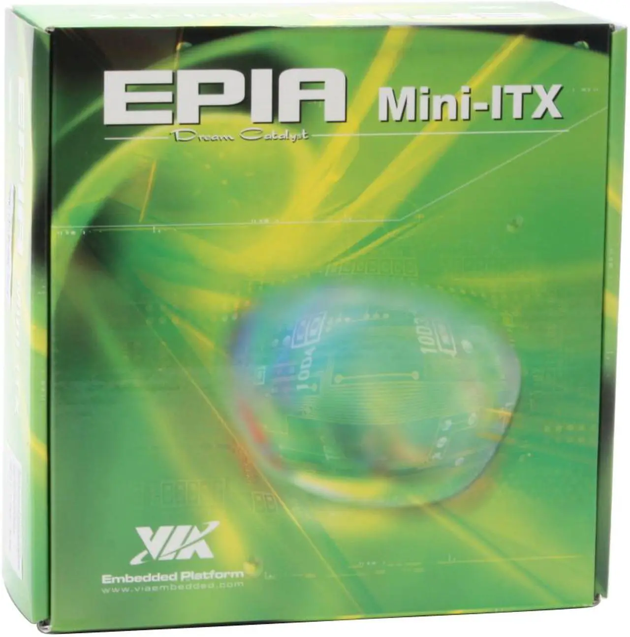 Alt view image 7 of 7 - VIA / VPSD EPIA-M10000G VIA C3 / VIA Eden EBGA 1GHz processor VIA CLE266 Mini ITX Motherboard / CPU Combo