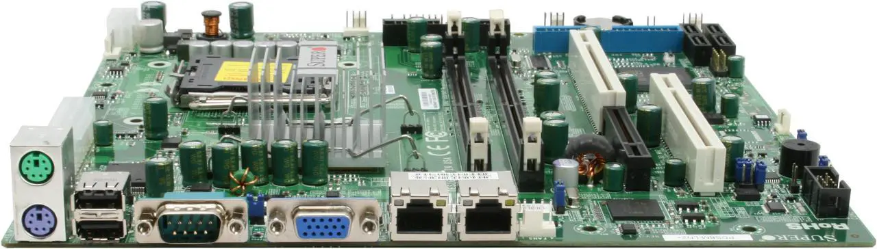 Alt view image 2 of 5 - SUPERMICRO MBD-PDSBM-LN2+-O LGA 775 Intel 946GZ Micro ATX Intel Xeon 3000/Core2 Duo/Pentium D/Pentium 4/Celeron D Server Motherboard