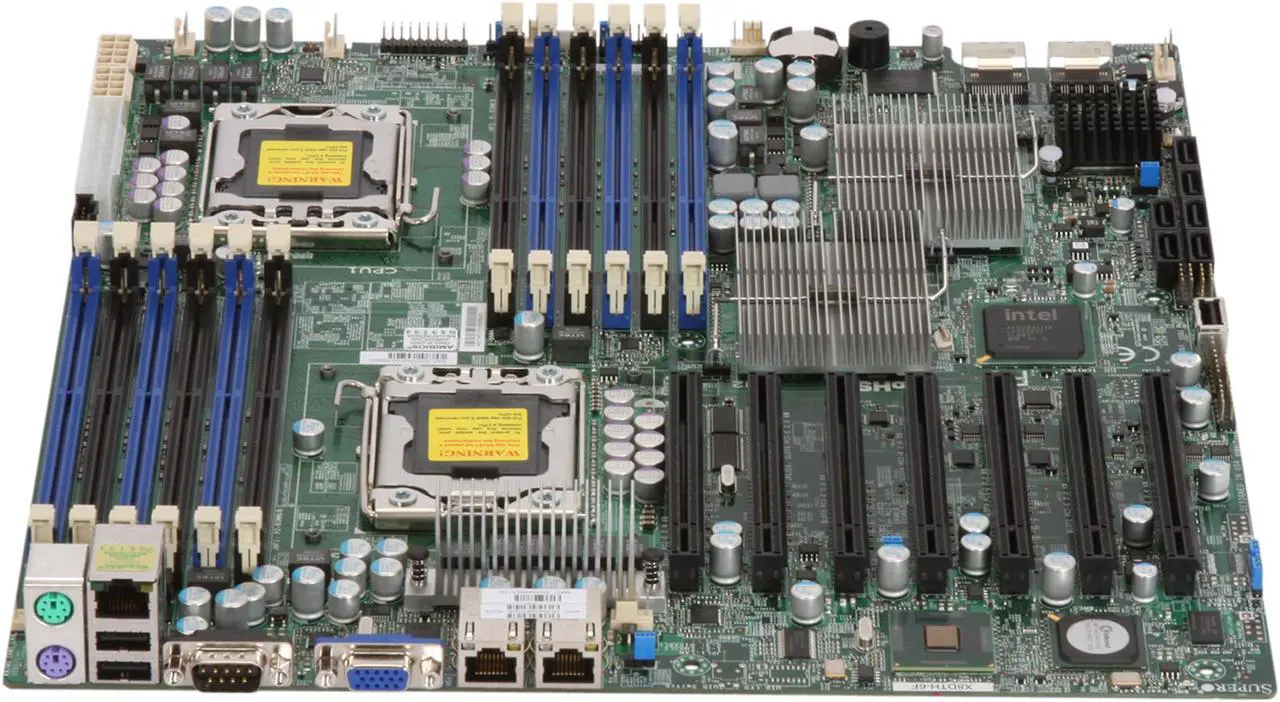 Alt view image 2 of 5 - SUPERMICRO MBD-X8DTH-6F-O Dual LGA 1366 Intel 5520 Extended ATX Dual Intel Xeon Server Motherboard