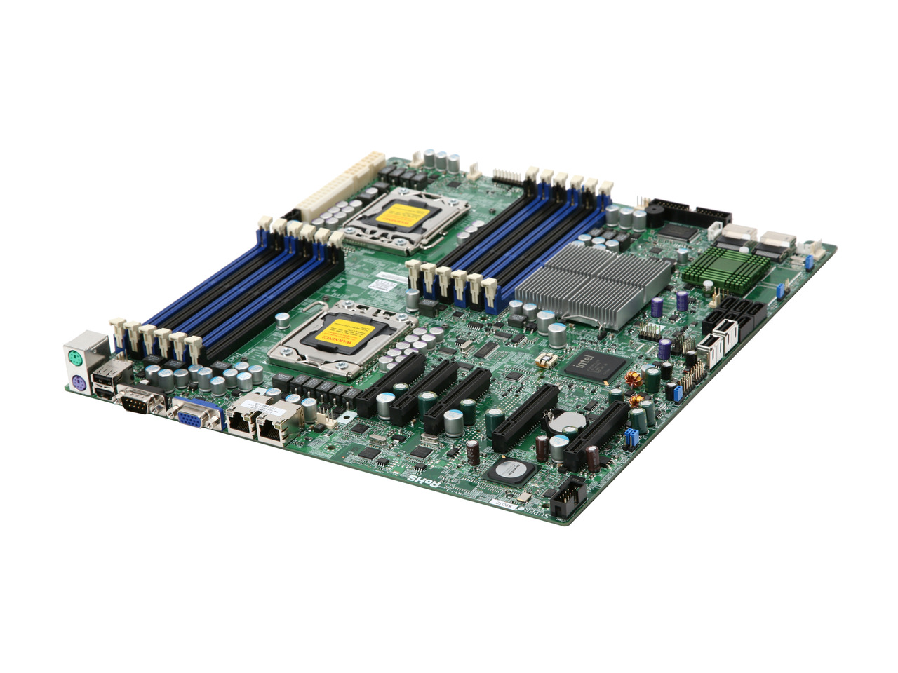 thumbnail image 2 of SUPERMICRO X8DTH-6F LGA1366 EATX Motherboard W/ 2 X Intel Xeon E5630 CPUs (8 Core Total) 2 of 6