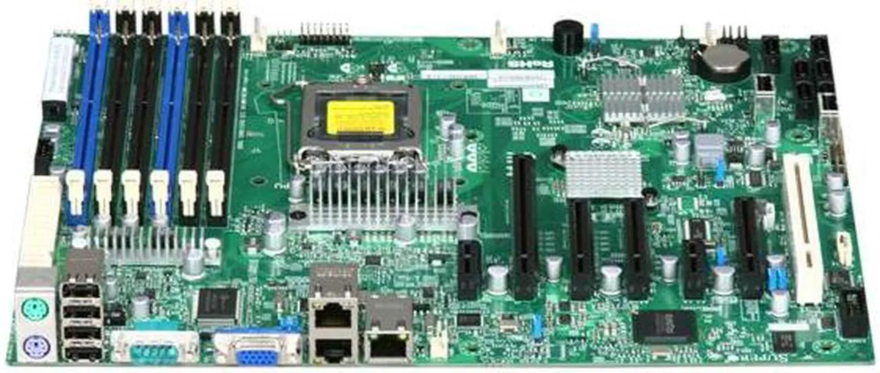 Alt view image 2 of 5 - SUPERMICRO MBD-X8SIA-F-O LGA 1156 Intel 3420 ATX Intel Xeon X3400/L3400 series Server Motherboard
