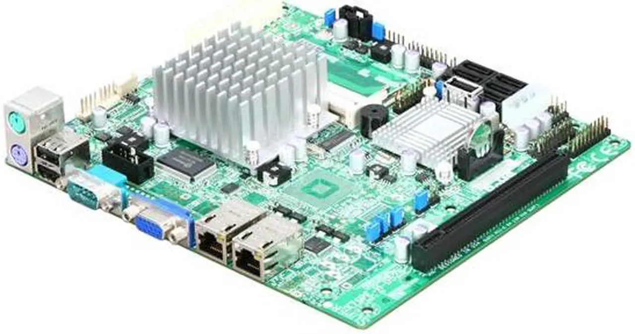 Main image of SUPERMICRO MBD-X7SPE-H-D525-O Flex ATX Server Motherboard FCBGA559 DDR3 800
