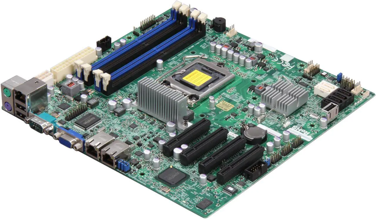 SUPERMICRO MBDX9SCMFO LGA 1155 Intel C204 Micro ATX Intel Xeon E3