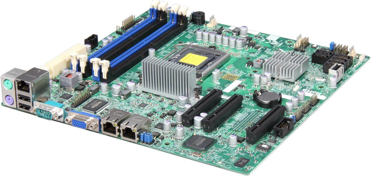 Main image of SUPERMICRO MBD-X9SCL+-F Micro ATX Server Motherboard LGA 1155 Intel C202 DDR3 1333