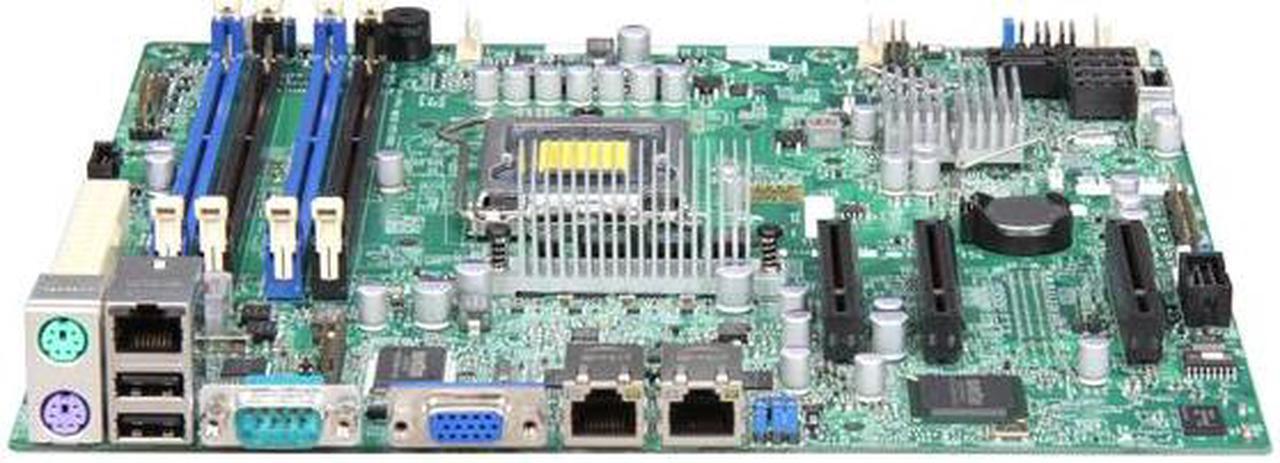Alt view image 2 of 5 - SUPERMICRO MBD-X9SCL+-F Micro ATX Server Motherboard LGA 1155 Intel C202 DDR3 1333