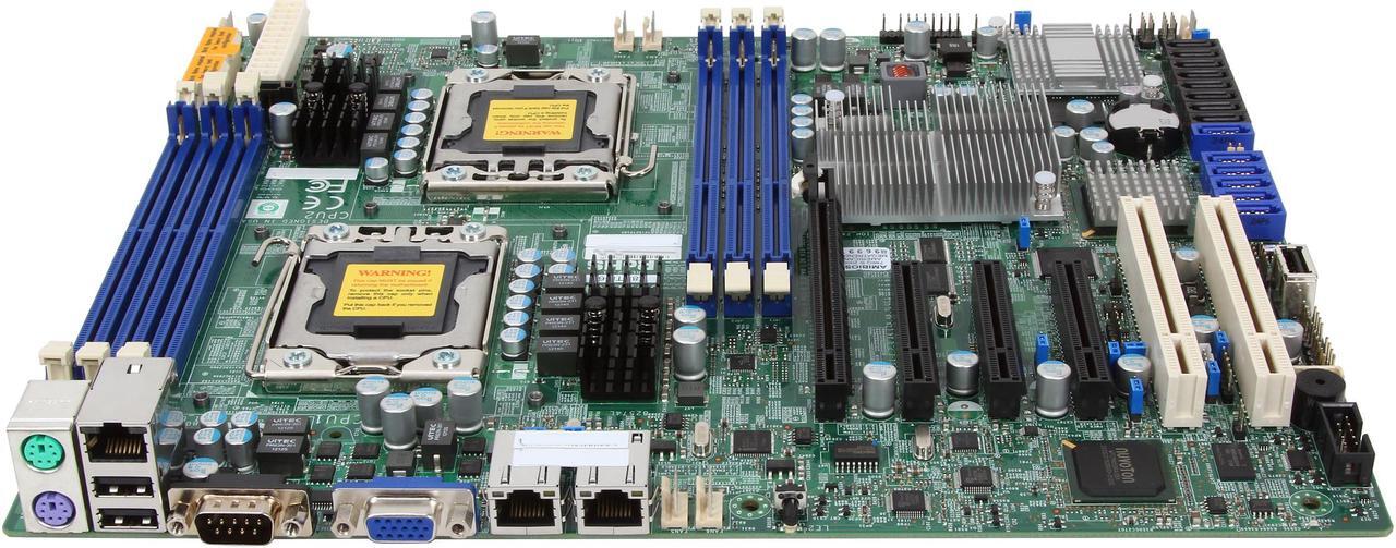 Alt view image 3 of 5 - SUPERMICRO X8DTL-6F ATX Server Motherboard Dual LGA 1366 Intel 5500 DDR3 1333/1066/800