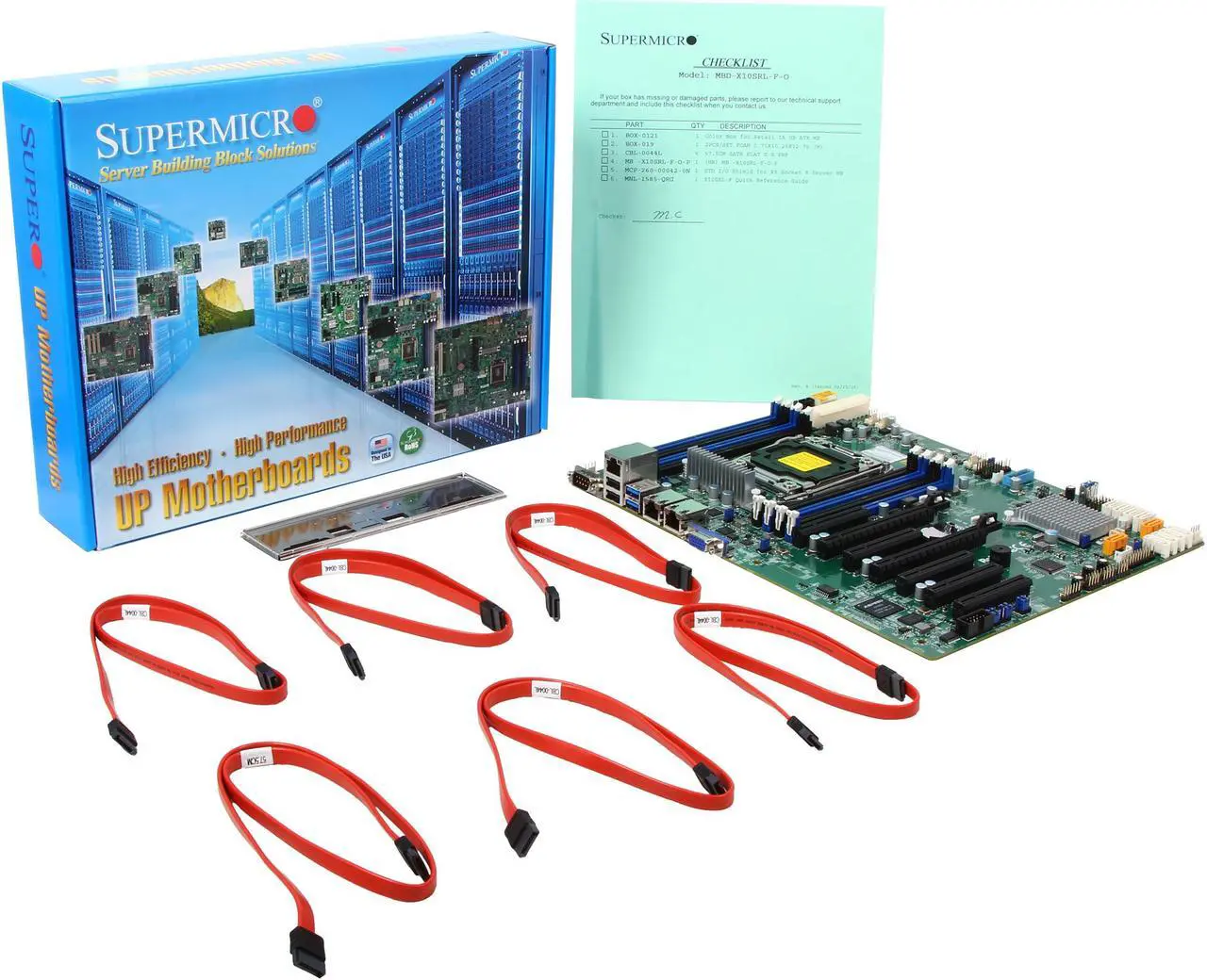Alt view image 8 of 9 - SUPERMICRO MBD-X10SRL-F Server Motherboard LGA 2011 R3