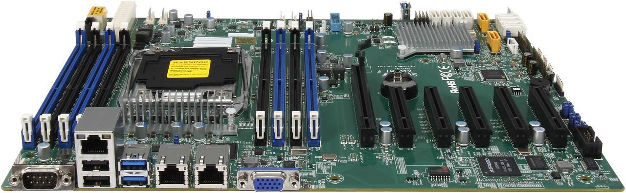 Alt view image 3 of 5 - SUPERMICRO MBD-X10SRI-F Server Motherboard LGA 2011 R3